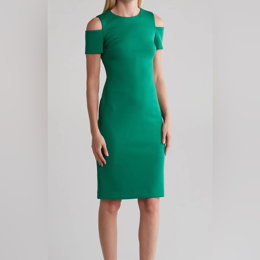 Calvin Klein Cold Shoulder Dress